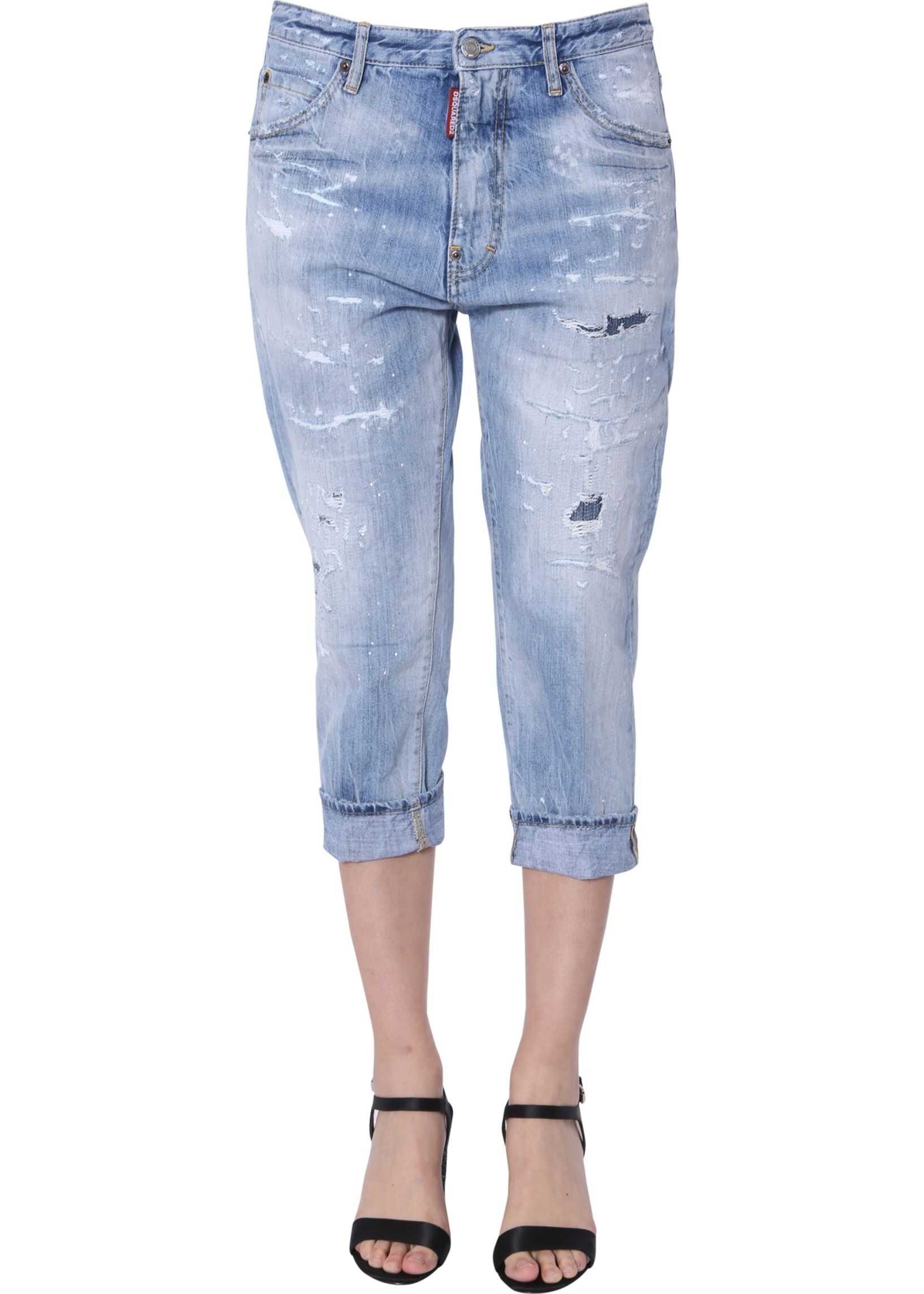 DSQUARED2 Dennis Fit Jeans BLUE