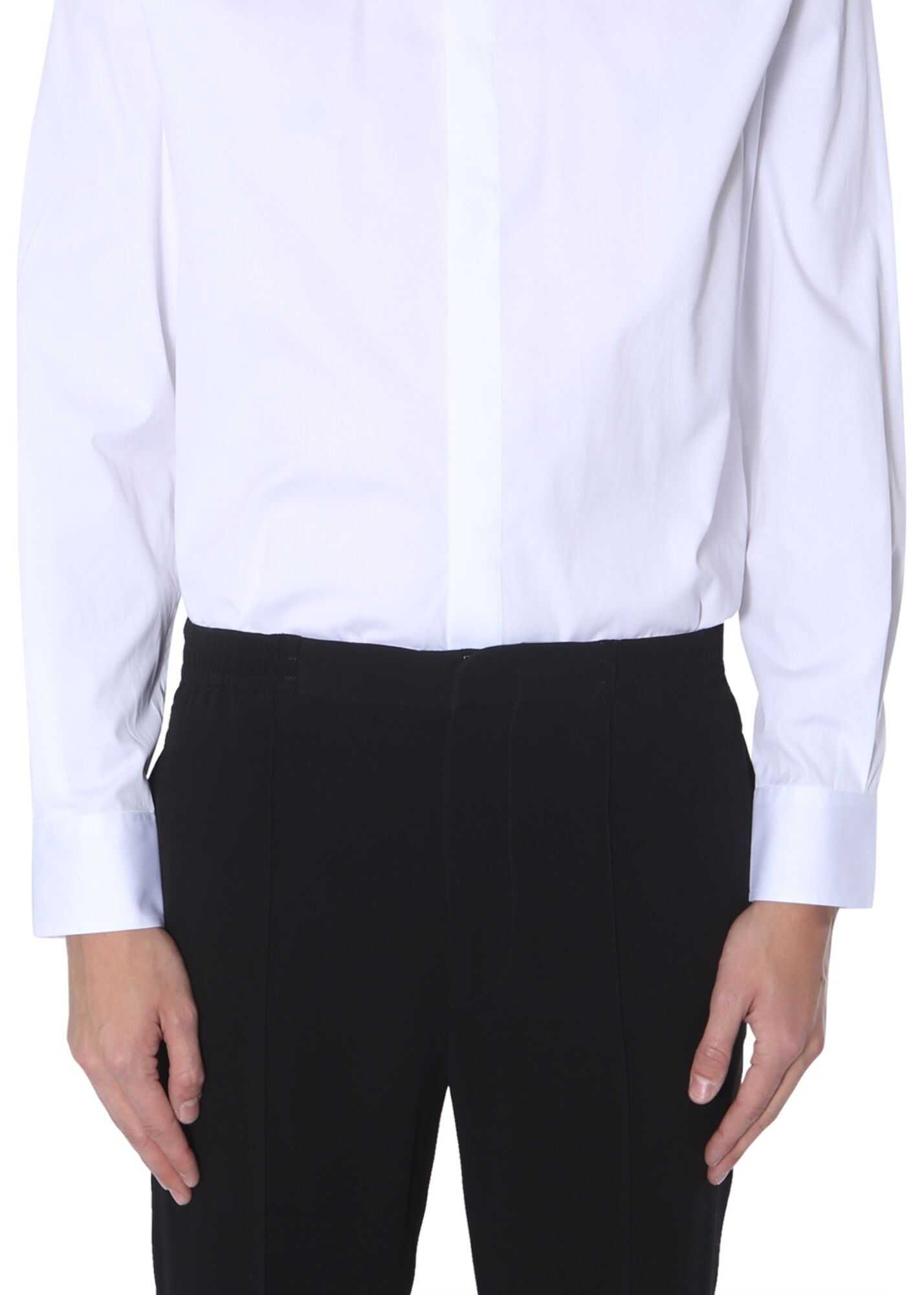 Givenchy Cotton Poplin Shirt WHITE