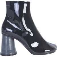 Cizme scurte Ankle Boots With Tumbler Heels Femei