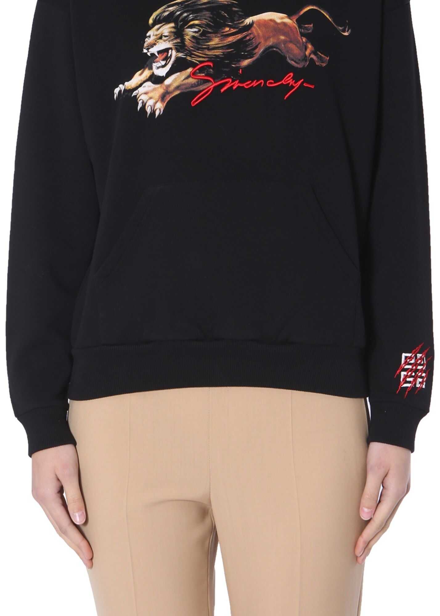 Givenchy Hooded Sweatshirt BLACK