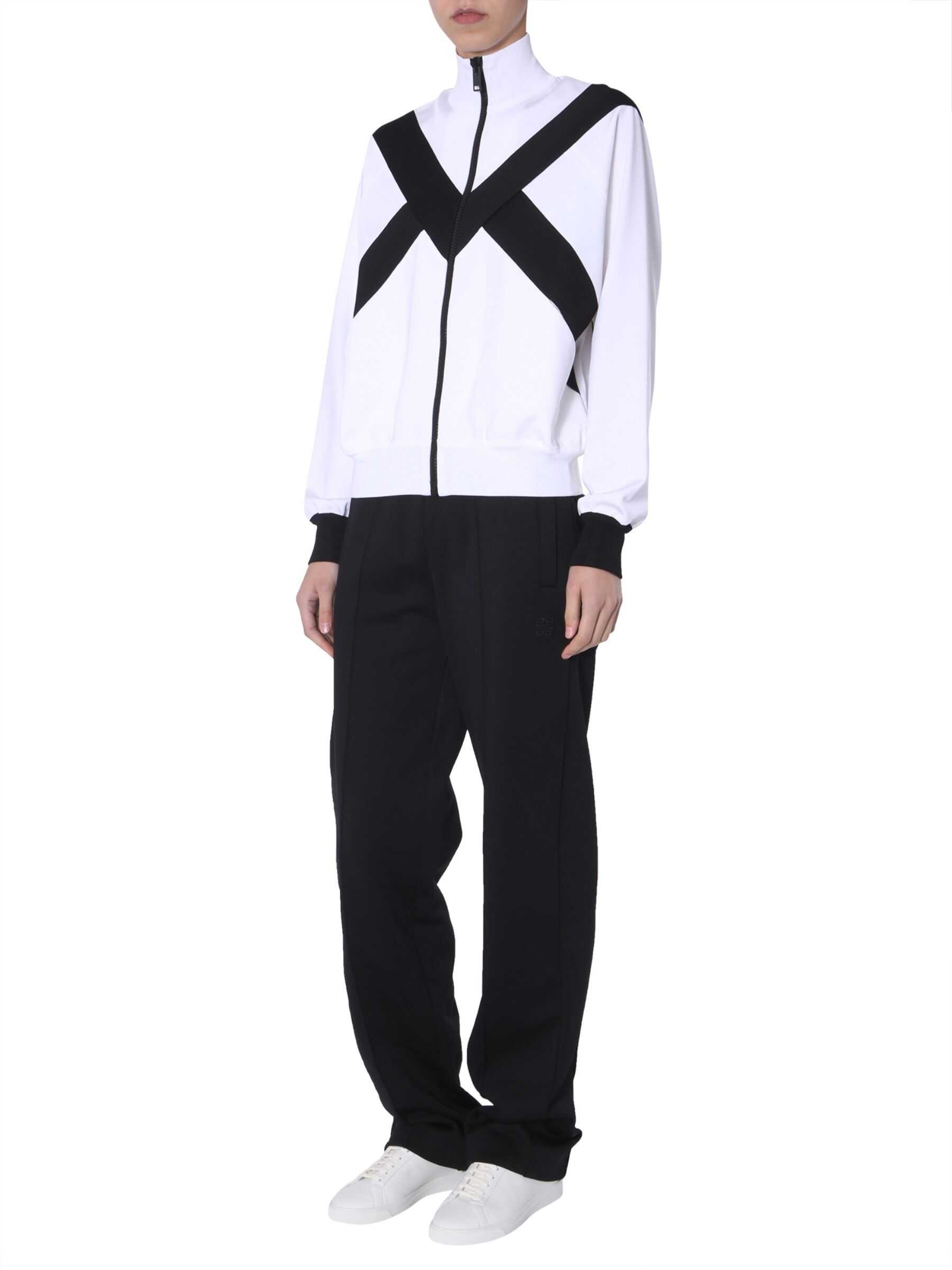 Bluza Givenchy Two-Tone Jacket With Zip BLACK
