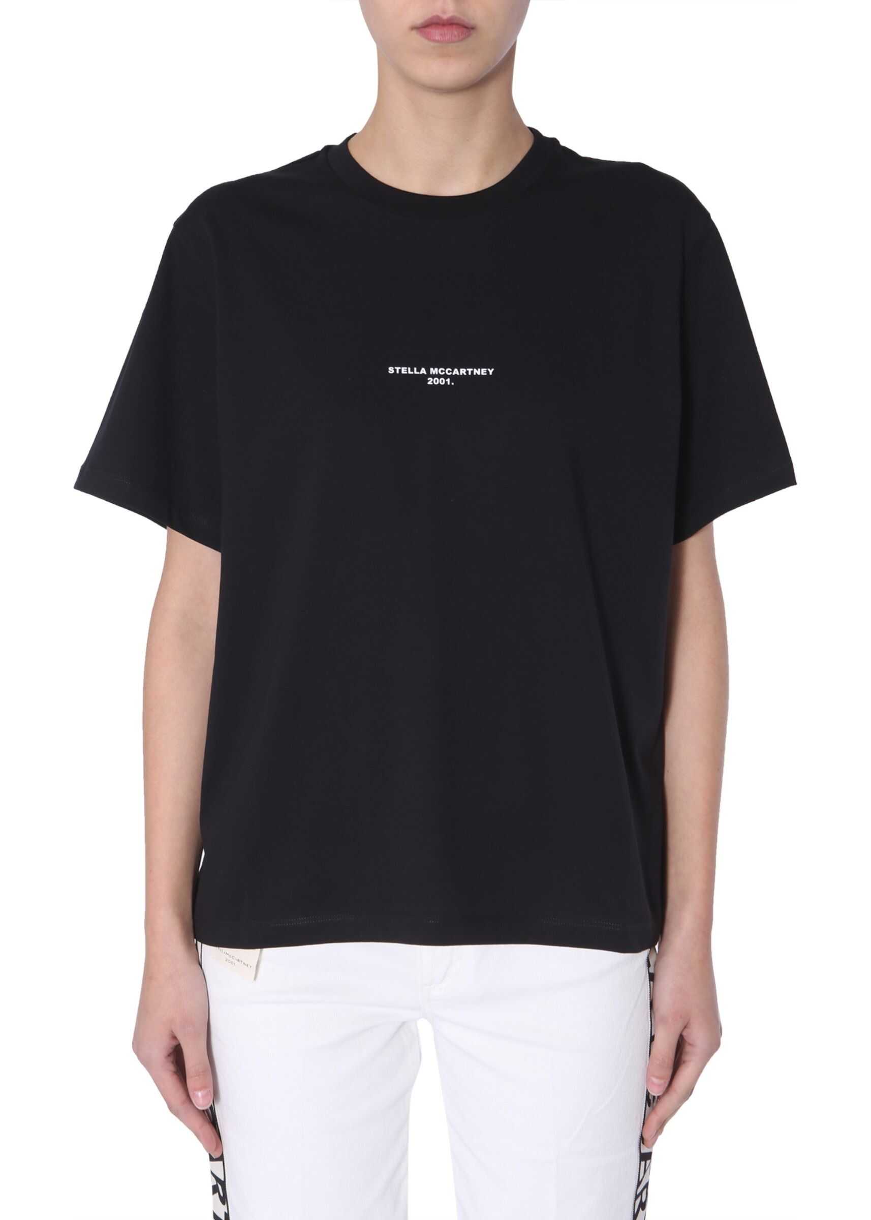 adidas by Stella McCartney Crew Neck T-Shirt BLACK