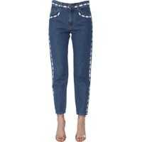 Blugi skinny Moschino Jeans With Brushed Stitches