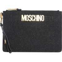 Genti mini Glitter Leather Pouch Femei