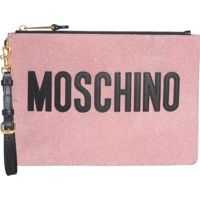 Genti Plic Glitter Leather Pouch Femei