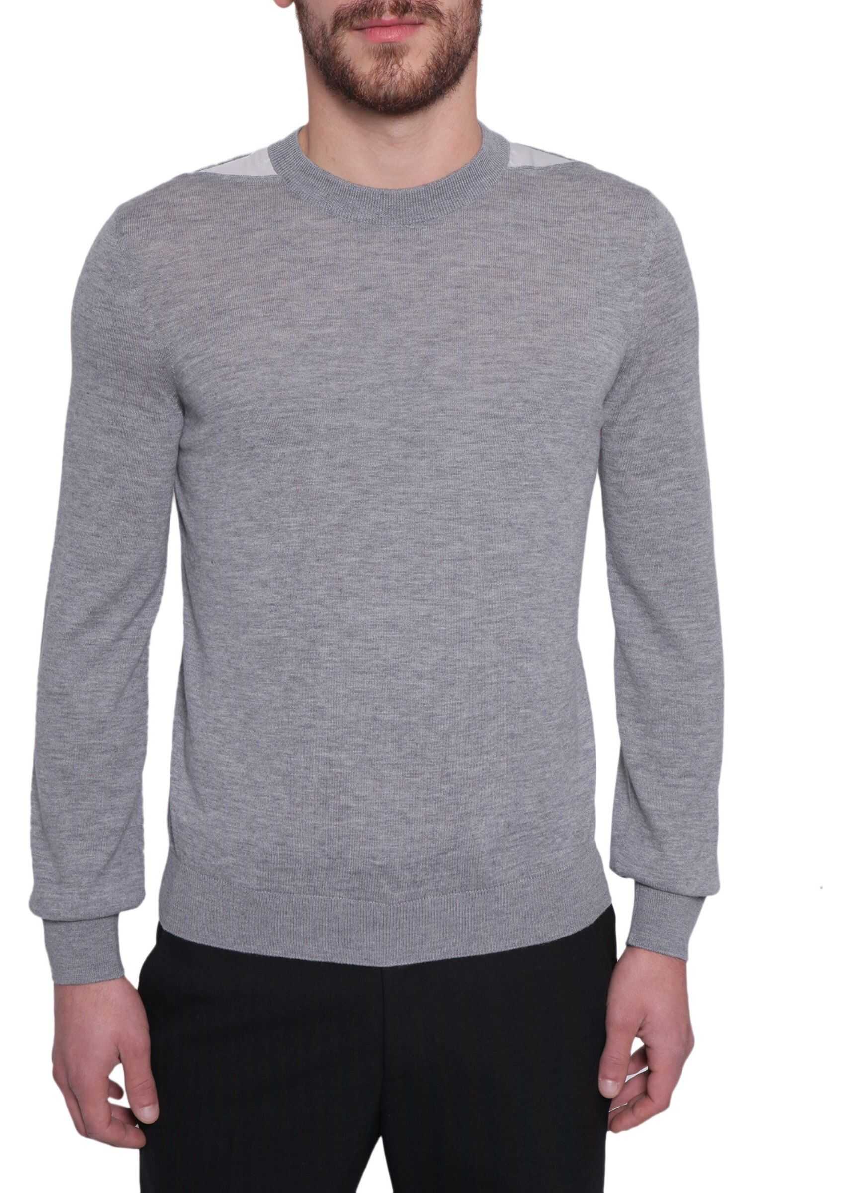 Lanvin Round Collar Jumper GREY