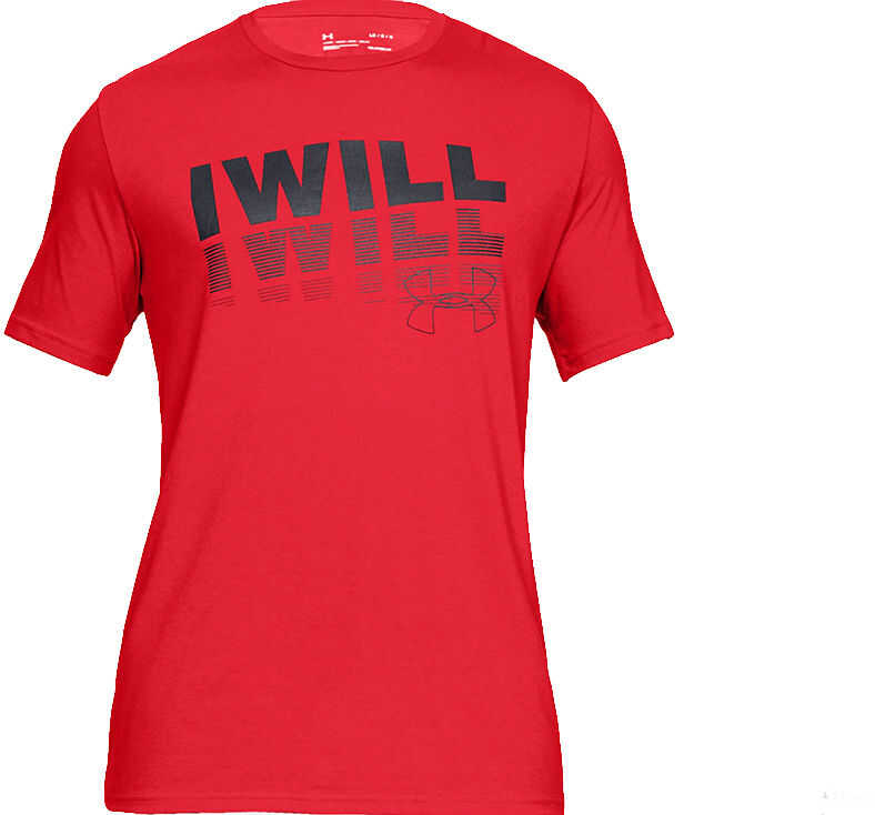 Under Armour I Will 2.0 Short Sleeve Tee Red