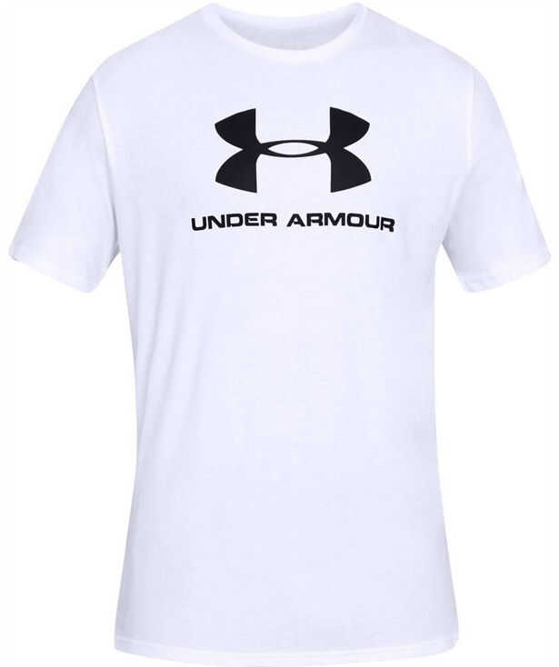 Under Armour Sportstyle Logo Tee White