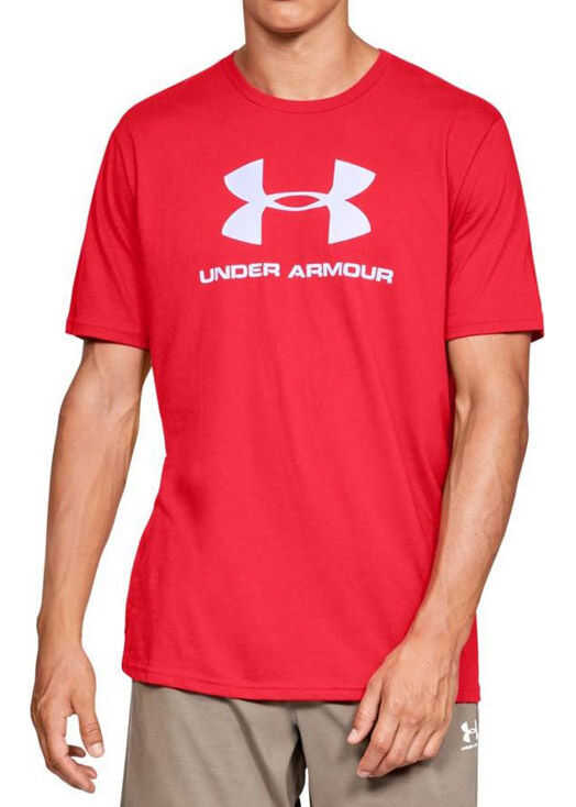 Under Armour Sportstyle Logo Tee Red