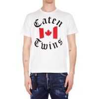 Tricouri T-shirt with front print Barbati
