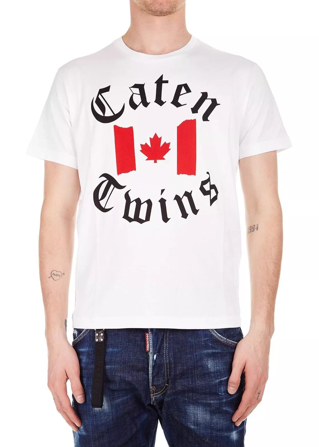 T-shirt with front print