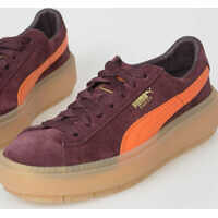 Tenisi & Adidasi Leather PLATFORM TRACE Sneakers Femei