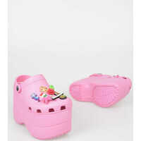 Platforme 12cm Rubber Wedge Clog Femei