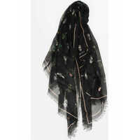 Esarfe Alexander McQueen 138x138cm Printed Foulard
