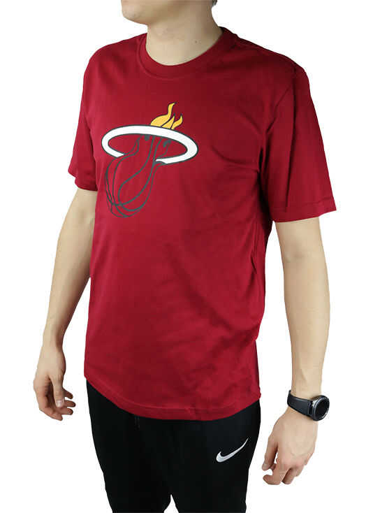 adidas Miami Heat Fanwear Tee Red