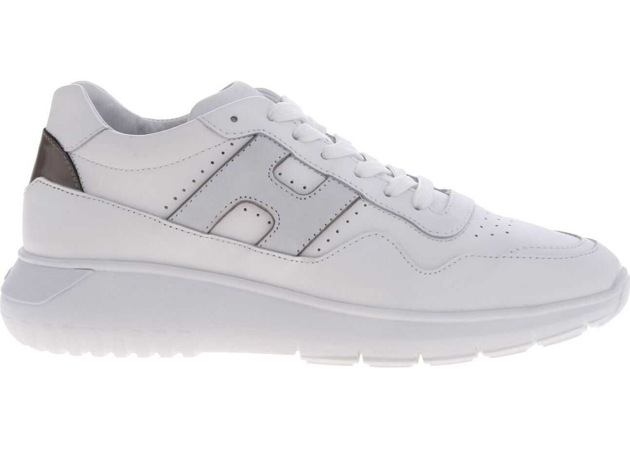 Hogan Interactive3 Men's Sneakers In White Leather White