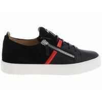 Sneakers Frankie Sneakers In Black With Red Detail Barbati