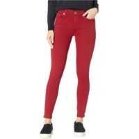 Blugi Ankle Skinny in Lipstick Red Femei