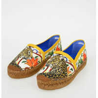 Espadrile Printed Cotton Espadrillas Femei