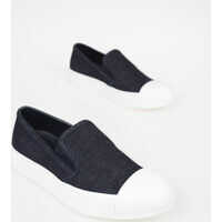 Pantofi slip-on Denim Slip on Sneakers Barbati