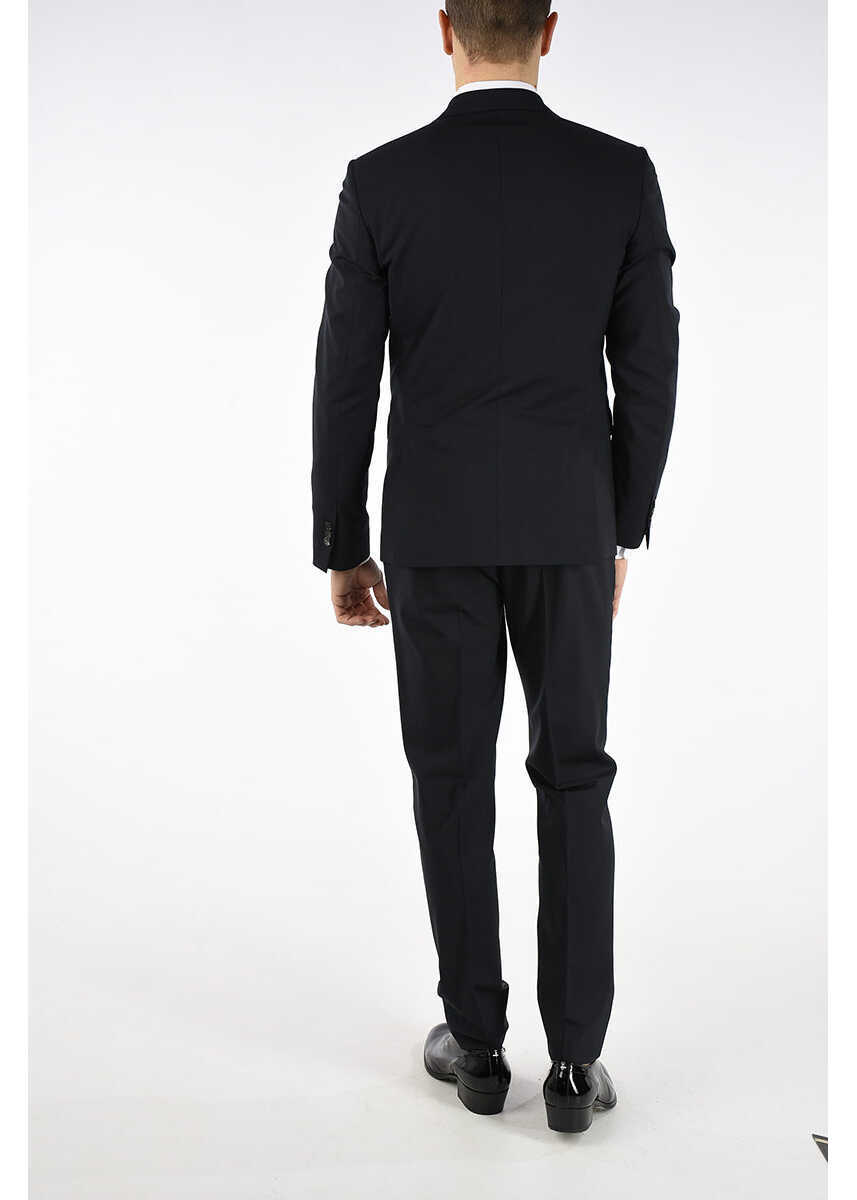 Costume DSQUARED2 Stretch Virgin Wool Suit Blue Barbati (BM 6453044) 2