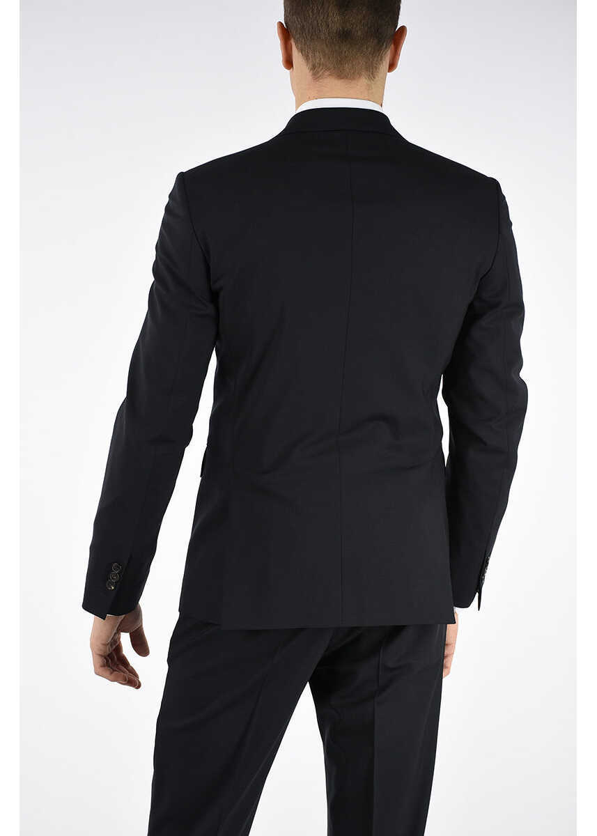 Costume DSQUARED2 Stretch Virgin Wool Suit Blue Barbati (BM 6453044) 4