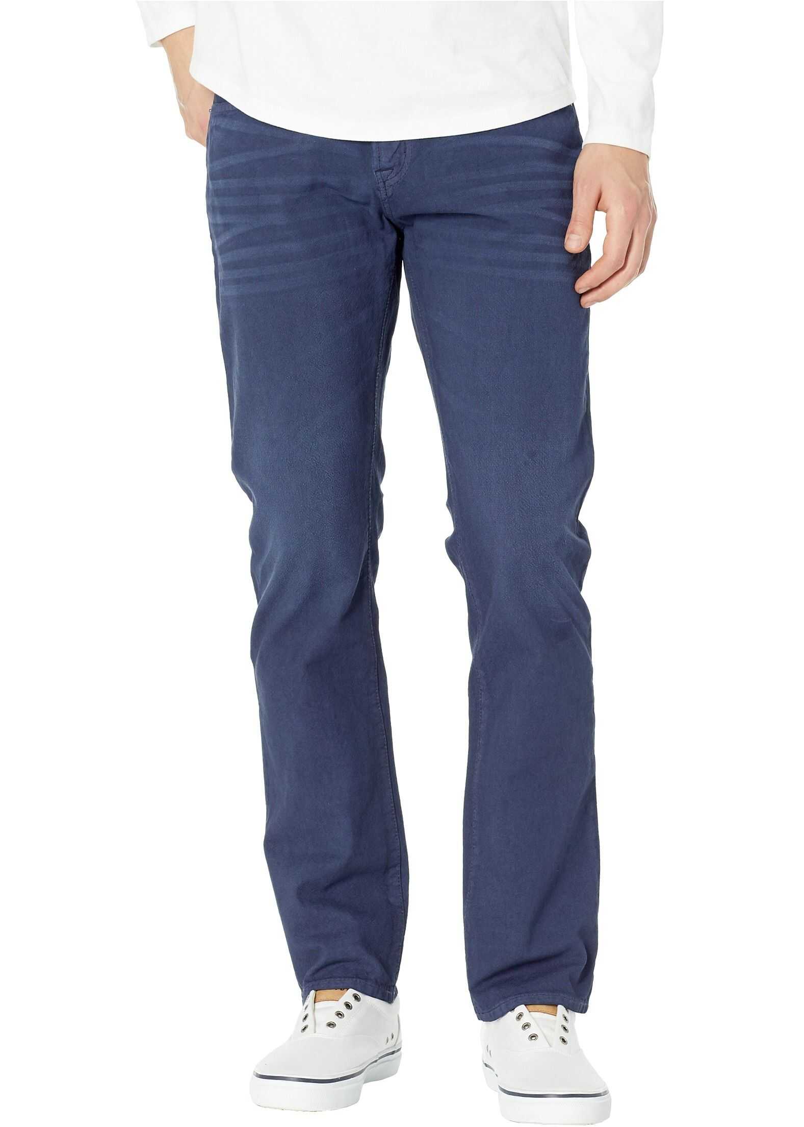 Blug U.S. POLO ASSN. Slim Straight Five-Pocket Jeans in Club Navy Club Navy