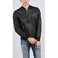 Geci de piele Printed Leather L-PARKER Jacket Barbati