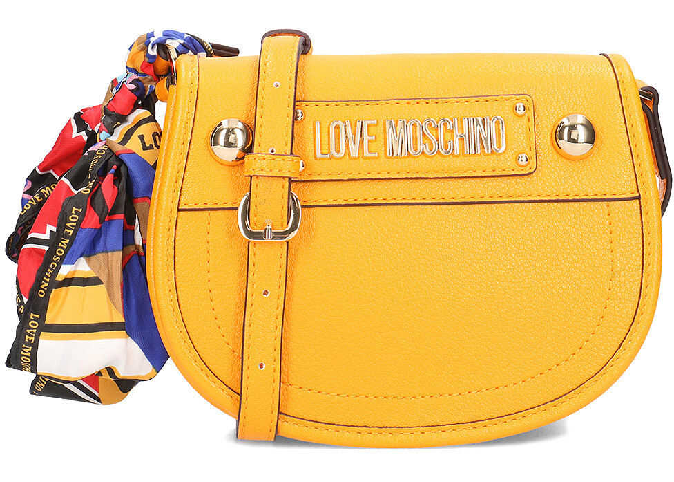 LOVE Moschino Lettering Logo Żółty