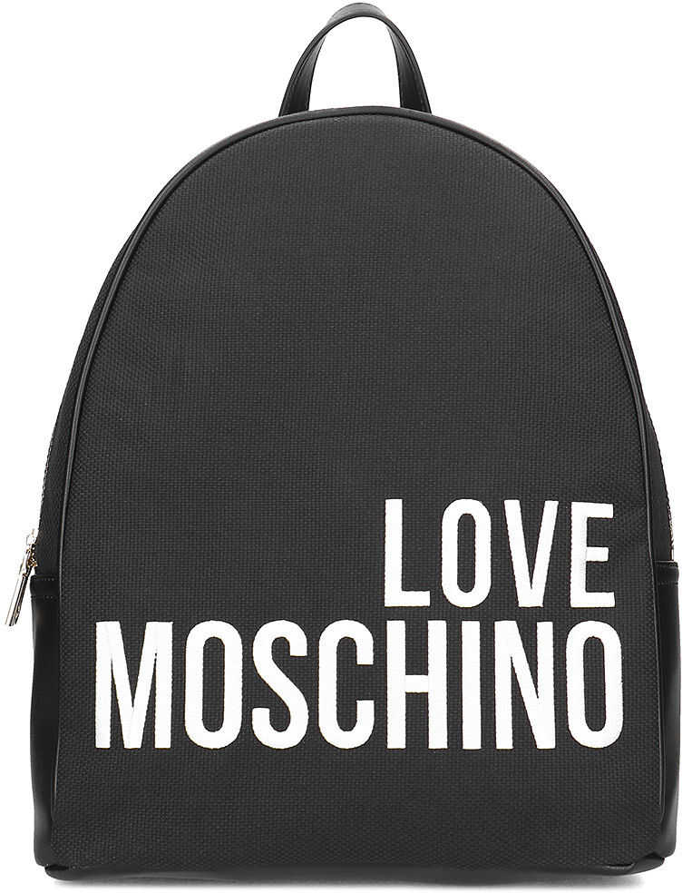 LOVE Moschino Canvas Embroidery Czarny