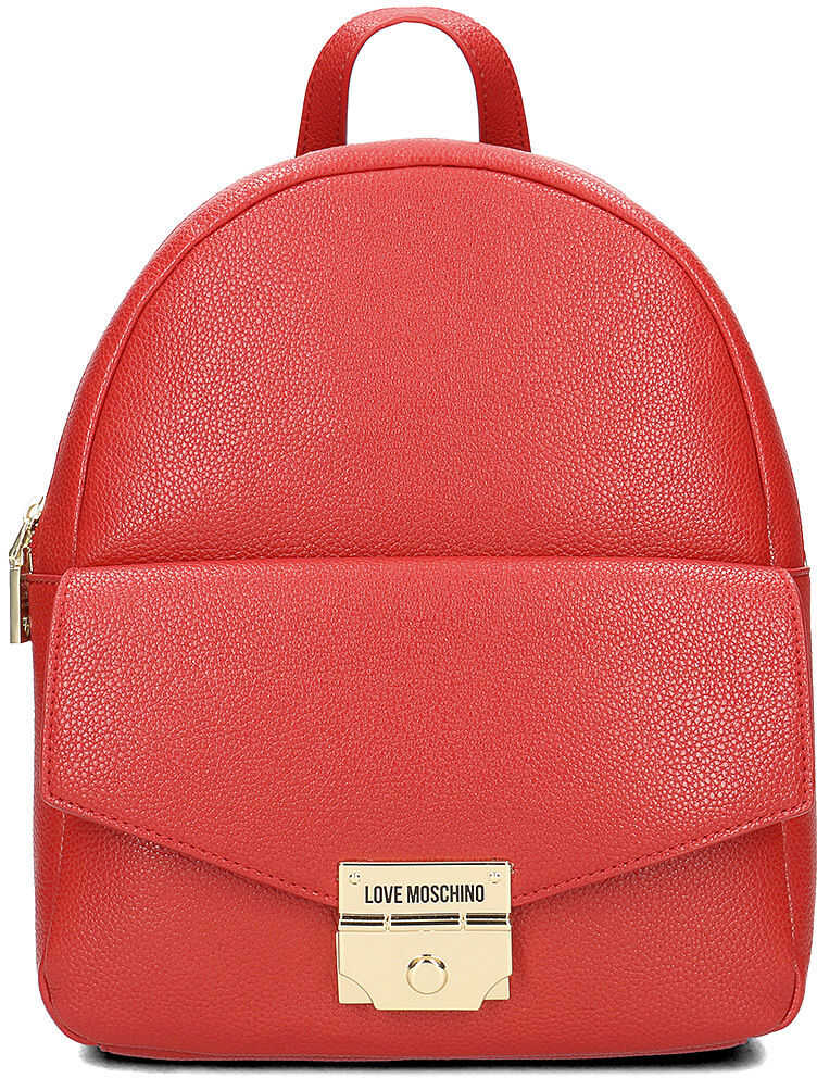 LOVE Moschino Casual Buckle Czerwony