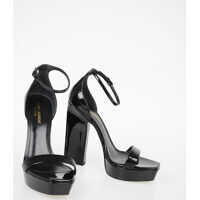 Sandale cu toc 14 cm Patent Leather DEBBIE Sandals Femei
