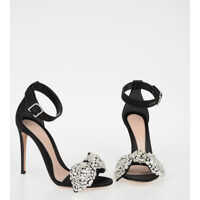 Sandale cu toc Alexander McQueen 11 cm Satin Sandals