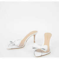 Saboti 8 cm Leather BIANCA Mules Femei