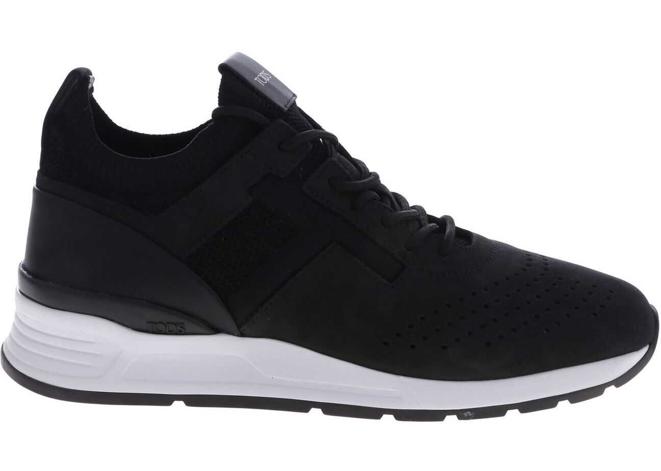 Black Nubuck Sneakers