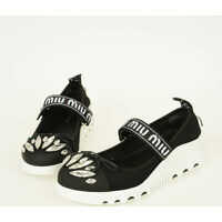 Balerini casual Ballet Flat with Jewel Applications Femei
