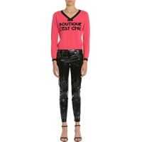 Pulovere casual LOVE Moschino V Collar Sweater
