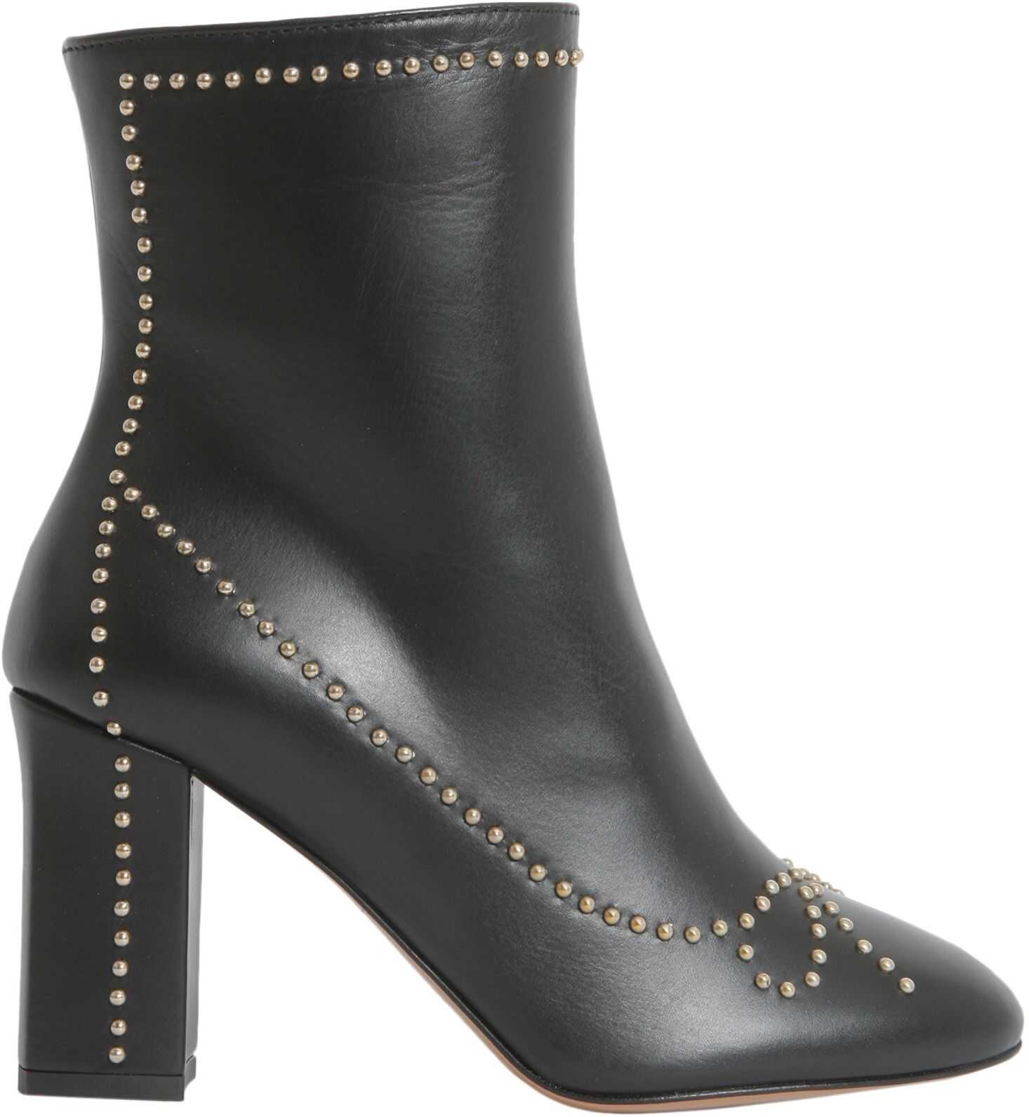 Studded Ankle Boots
