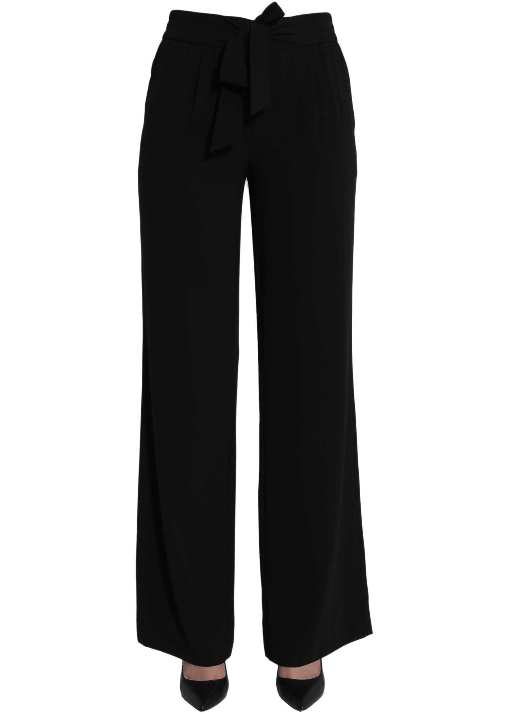 LOVE Moschino Wide Trousers 0307_11350555 BLACK