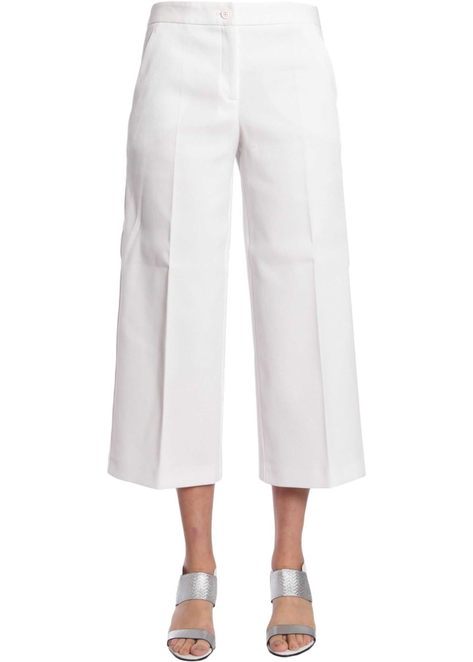 LOVE Moschino Wide Trousers WHITE