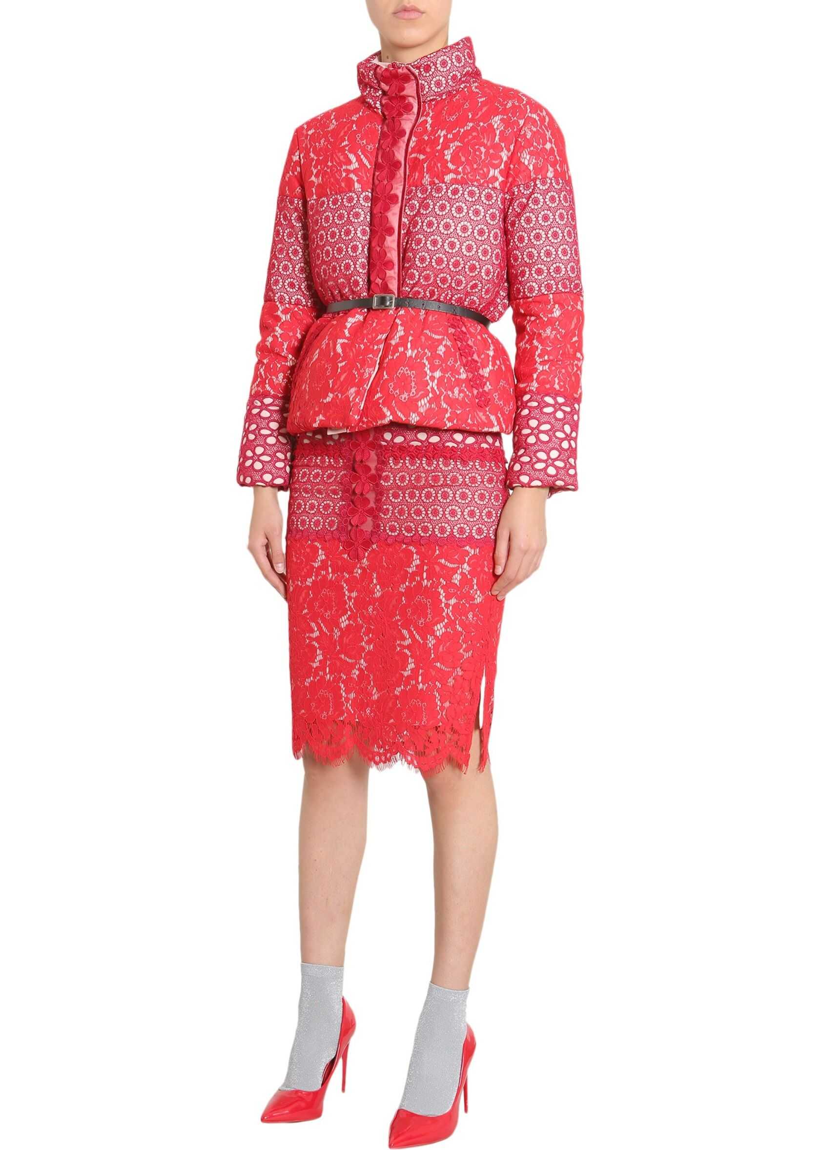 LOVE Moschino Short Down Jacket RED