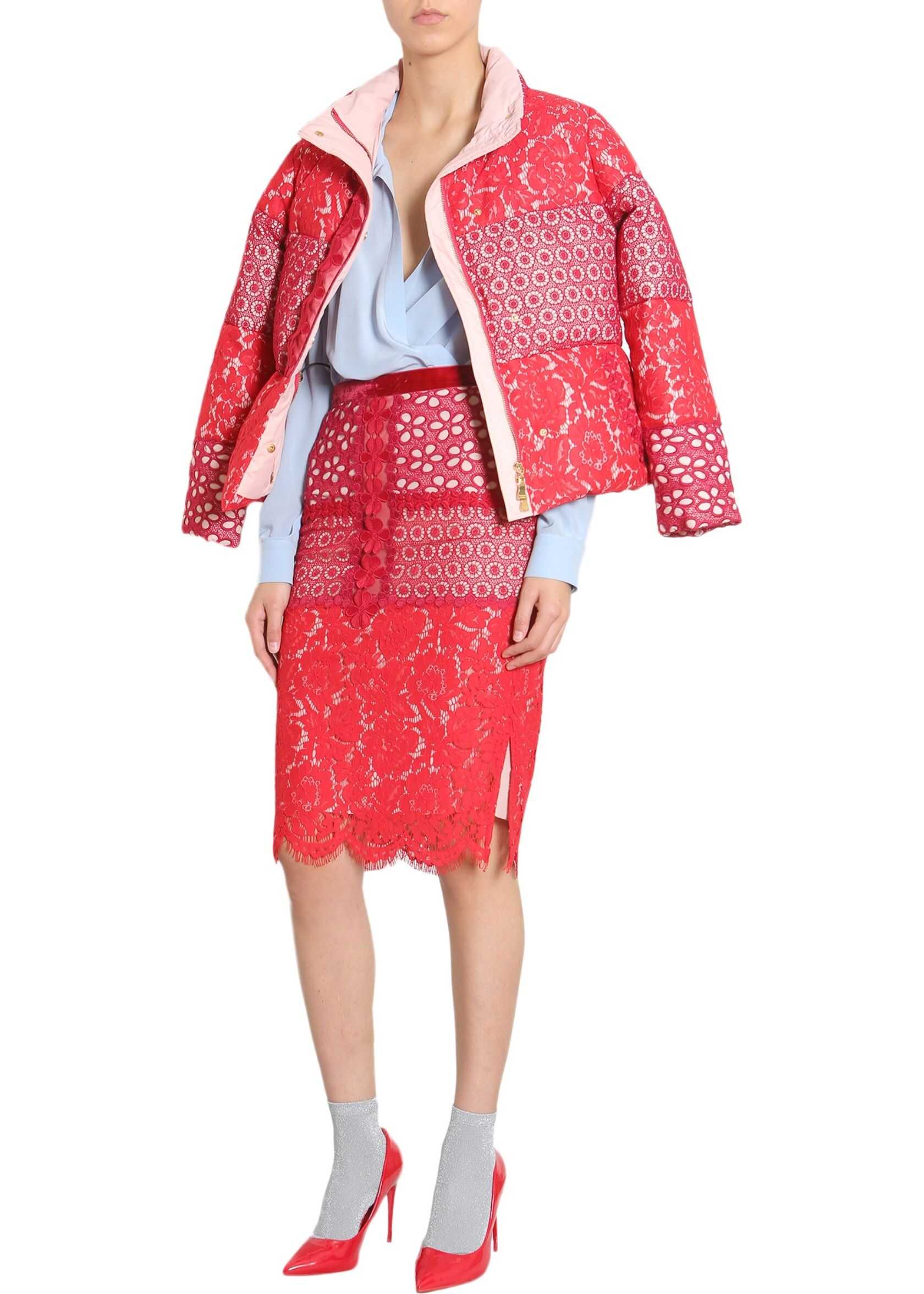 LOVE Moschino Pencil Skirt RED