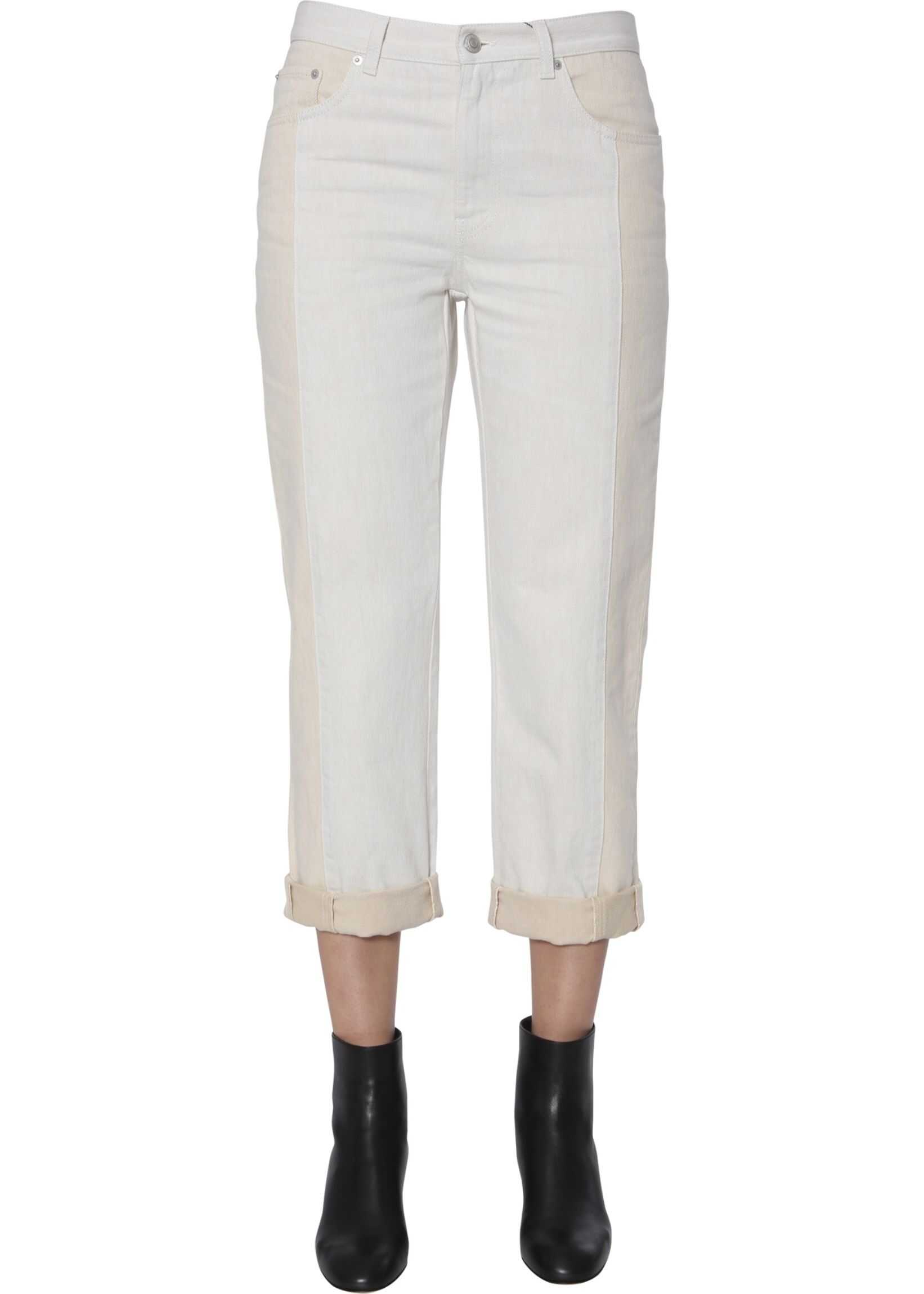Blug Alexander McQueen Panel Jeans IVORY
