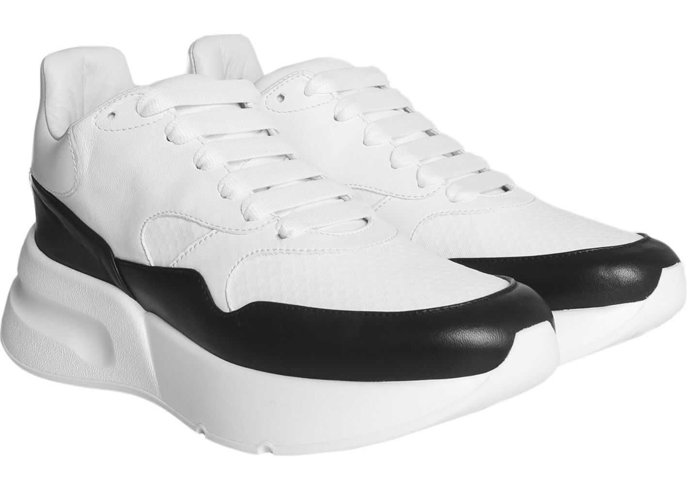 Alexander McQueen Oversized Runner Sneakers WHITE