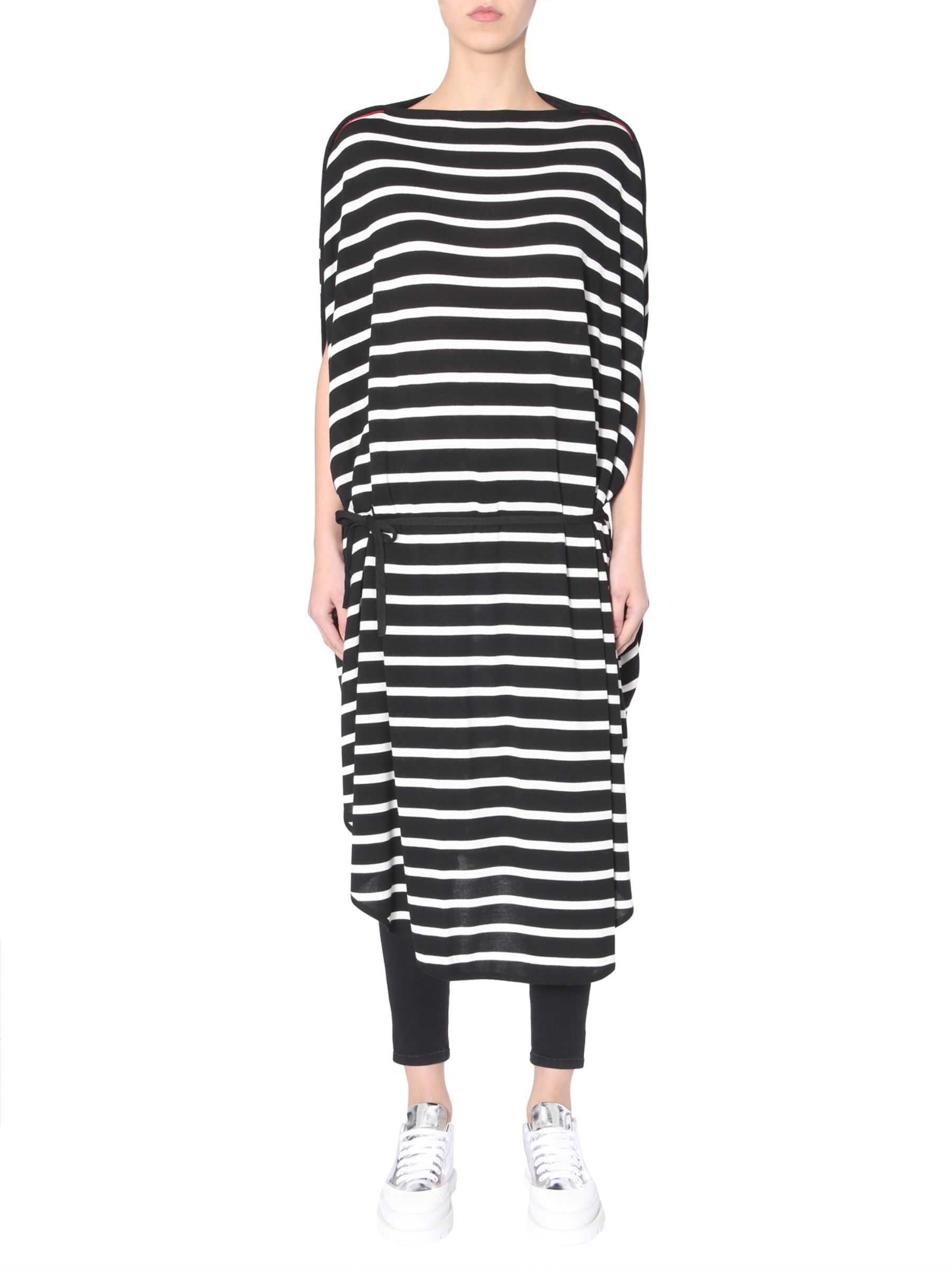 MM6 Maison Margiela Striped Midi Dress MULTICOLOUR