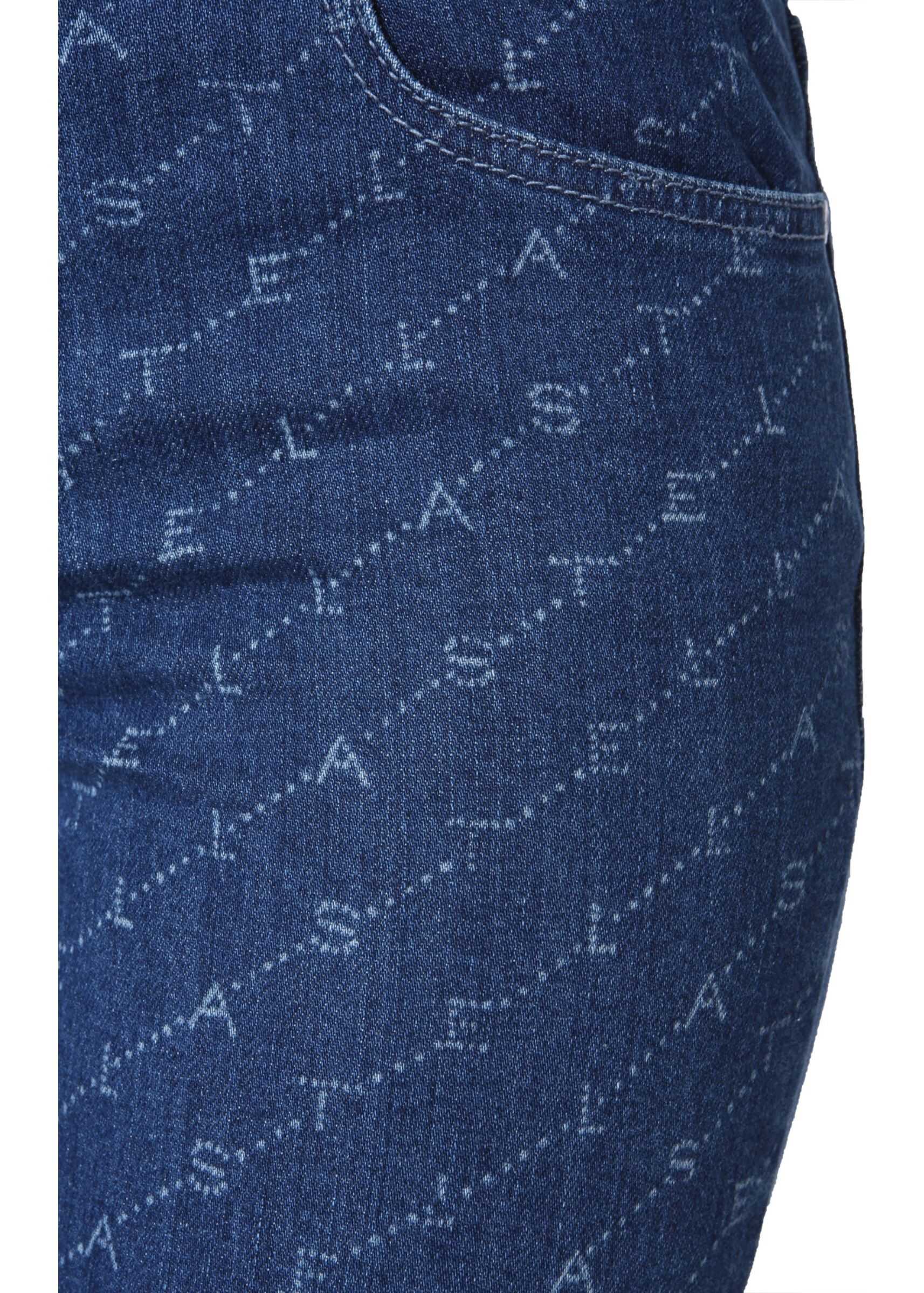 Blug adidas by Stella McCartney Kick Skinny Jeans BLUE
