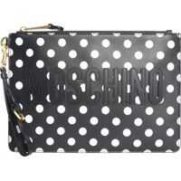Accesorii de Voiaj Polka Dot Nappa Clutch Femei