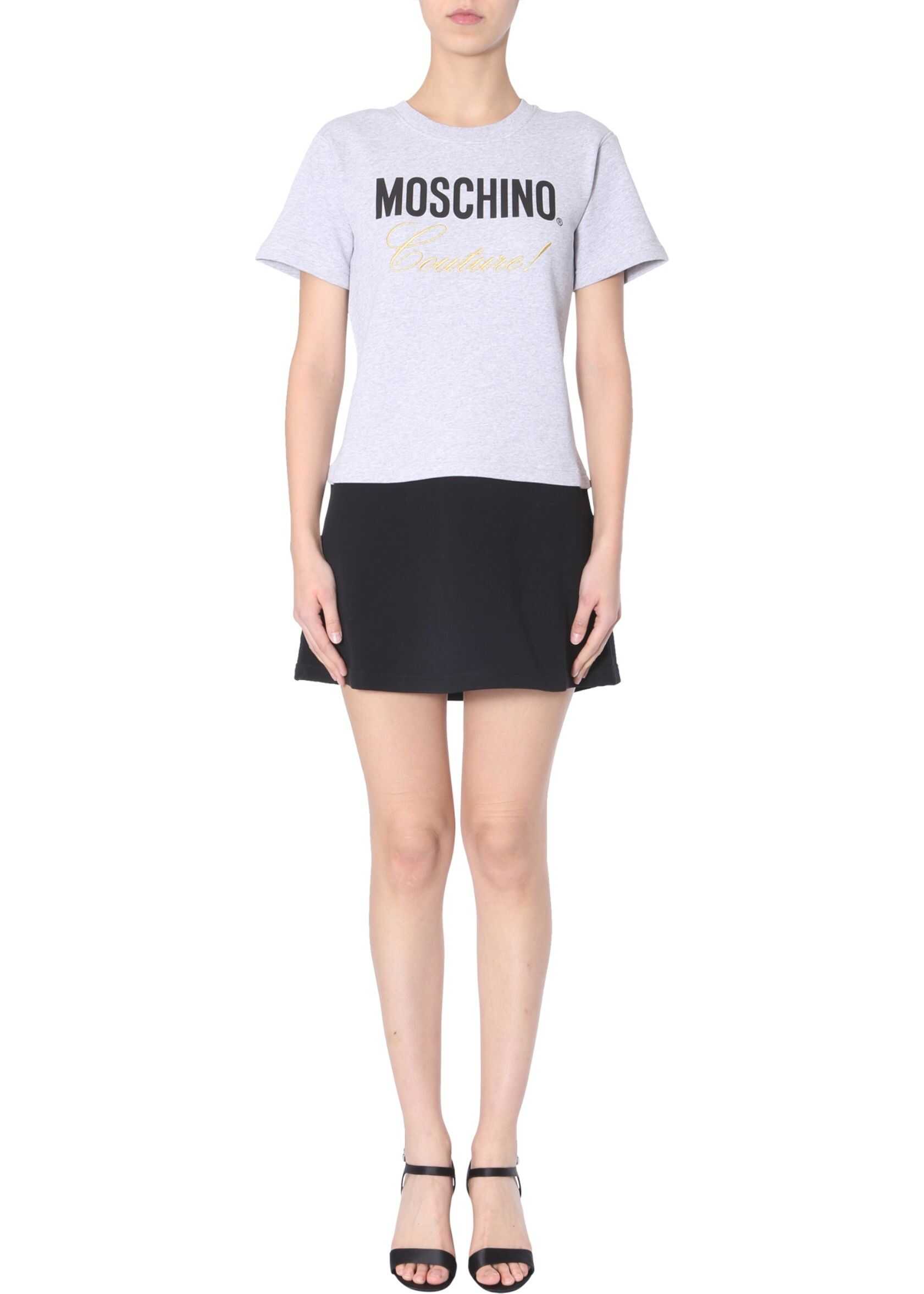 Moschino Cotton Fleece Dress MULTICOLOUR