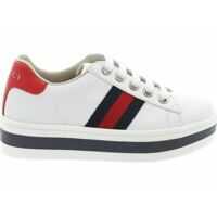 Sneakers White Sneakers With Side Bands Fete