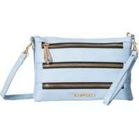 Genti Plic Triple Zip Convertible Crossbody Femei